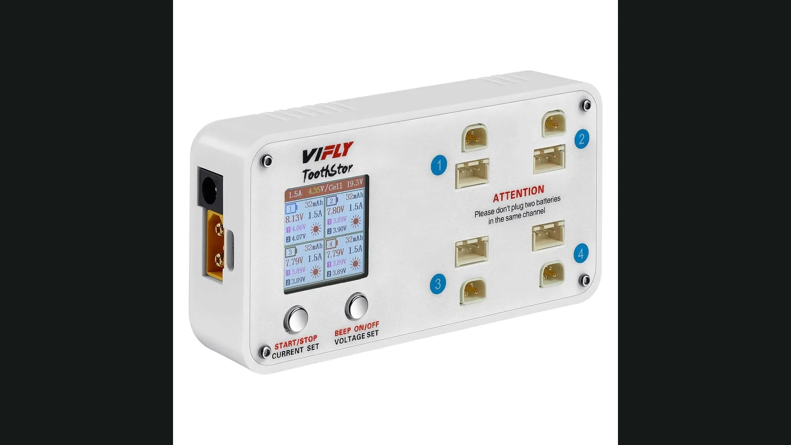 VIFLY ToothStor (BT3.0 & JST-XH2.54) product photography from VIFLY